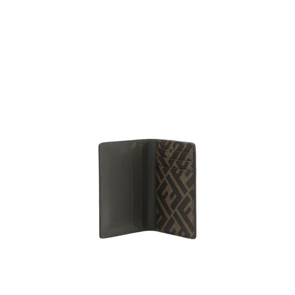 Fendi Calfskin Billfold Card Holder with FF Plaque - Picture 3 of 3